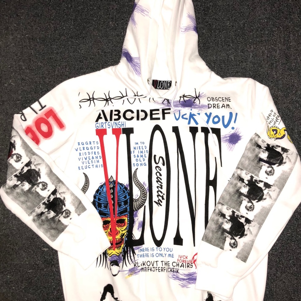 VLONE Graffiti Hoodie